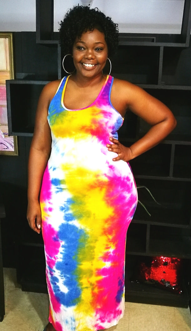 Summer Breeze Tie Dye Dress